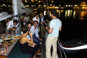 NYC: Epic Tall Ship Sunset Jazz Sail com opção de vinho