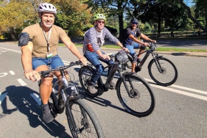 NYC: Engelsk eller tysk cykeltur i Central Park og mulighed for eBike