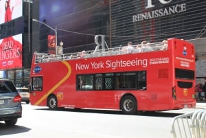 NYC: Guided Hop On Hop Off Bus with Two Attractions