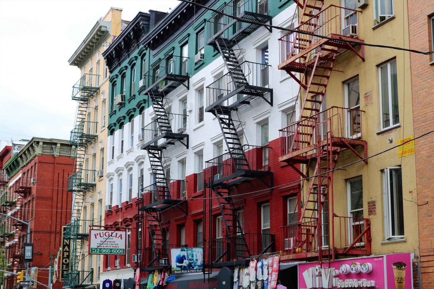 NYC: Wall Street, Little Italy & China Town Tour med guide