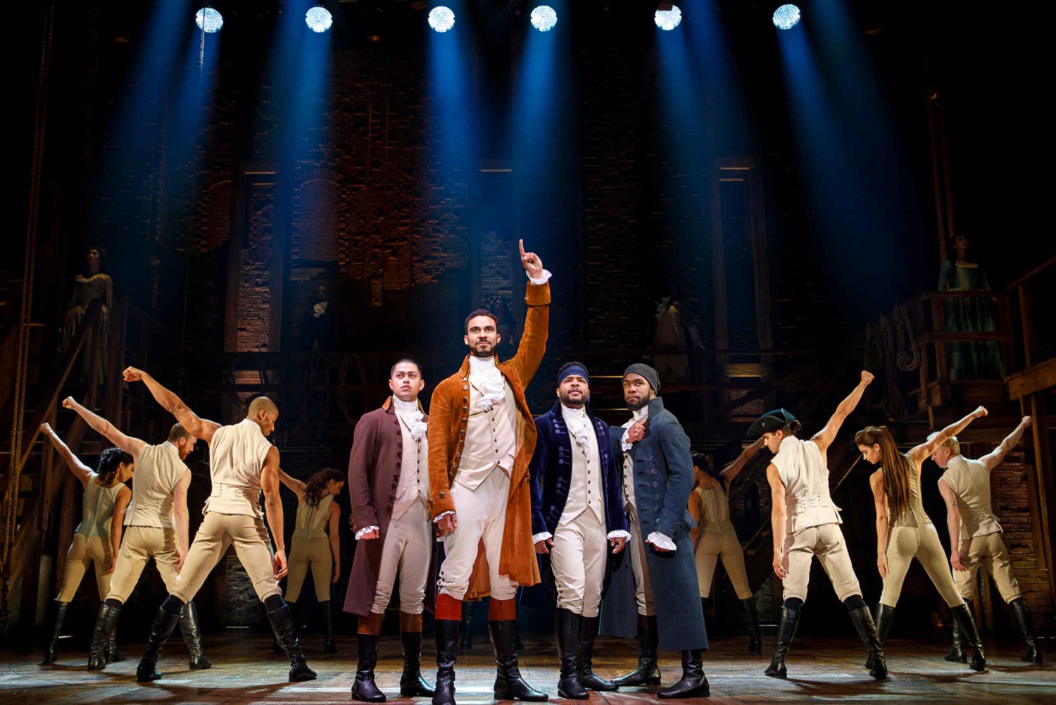 NYC: Hamilton the Musical på Broadway