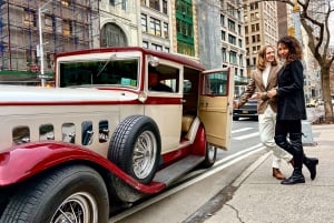 NYC: Wycieczka zabytkowym samochodem po centrum Manhattanu
