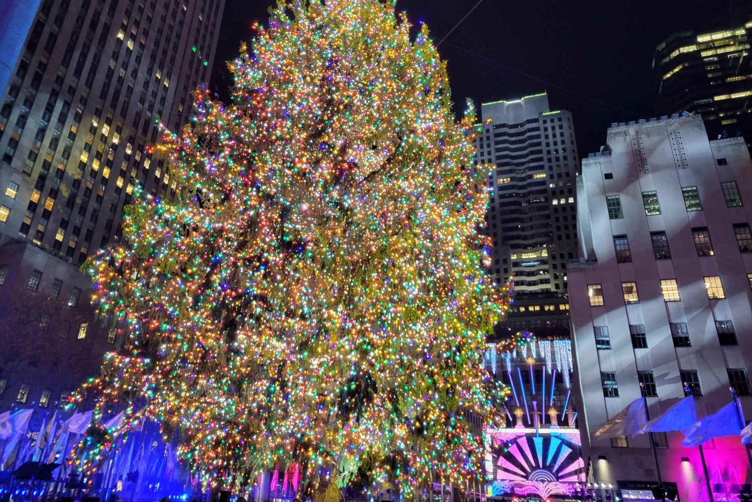 NYC: Bustour met rondleiding door Holiday Lights