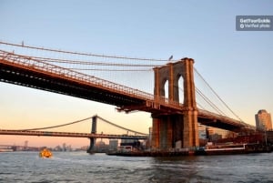 NYC: Tour en autobús turístico con paradas libres y crucero en barco