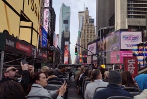 NYC: Wycieczka hop-on hop-off z aktualizacją atrakcji