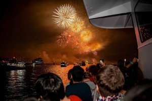 NYC: 4. heinäkuuta perheen ilotulitusjuhlaristeily, avoin baari, buffet