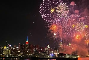 NYC: 4. juli fyrverkerikryss med gourmet-hors d'oeuvres