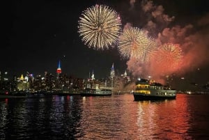 NYC: 4. juli fyrverkerikryss med gourmet-hors d'oeuvres