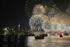 NYC: 4. juli fyrverkerikryss med gourmet-hors d'oeuvres