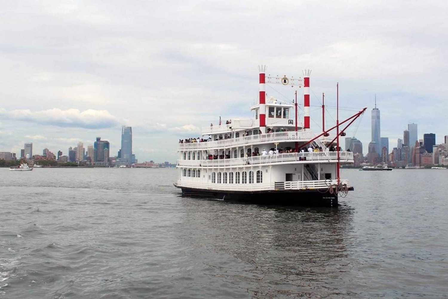 NYC: Liberty Belle Familie Vuurwerk 4 Juli Cruise