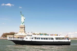 NYC: Liberty Cruise på New York Harbor med live guide