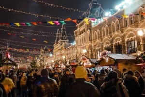 NYC: Magisk julelysvognstur (op til 4 voksne)