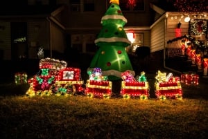 NYC : Visite en bus des lumières de Noël de Manhattan et Dyker Heights