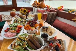 NYC: Manhattan Skyline Brunch Cruise met een drankje