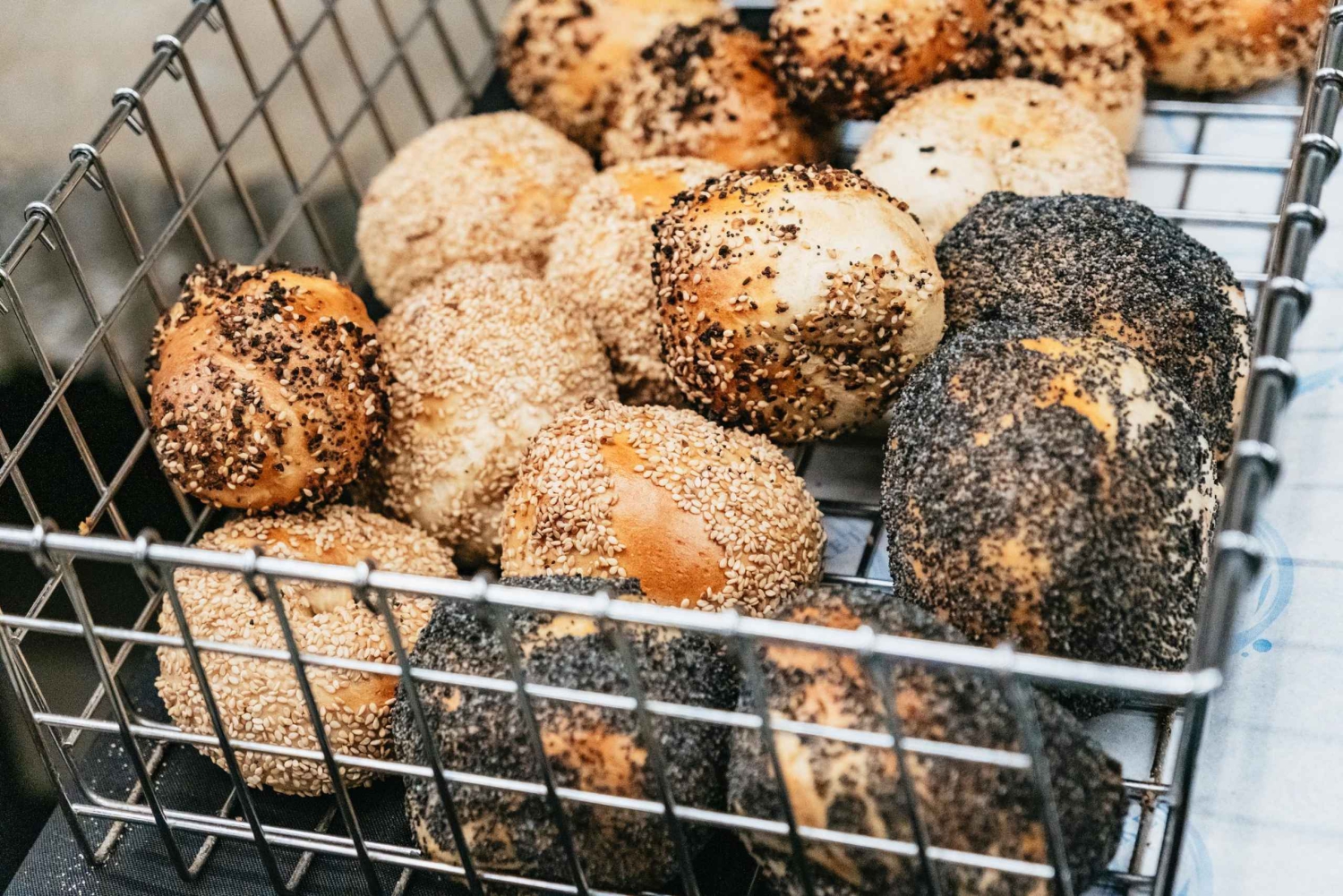 NYC: Käytännönläheinen bagelileipomiskurssi keskustassa