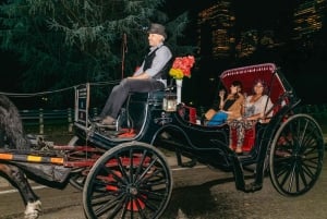 NYC MOONLIGHT HORSE CARRIAGE RIDE durch den Central Park