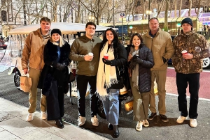 ニューヨーク市：クリスマスと名所を巡るガイド付き市内ツアー（快適なカートで）