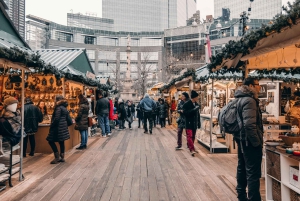 ニューヨーク市：クリスマスと名所を巡るガイド付き市内ツアー（快適なカートで）