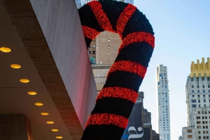 ニューヨーク市：クリスマスと名所を巡るガイド付き市内ツアー（快適なカートで）