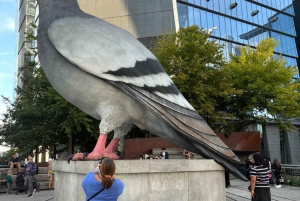 ニューヨーク市：クリスマスと名所を巡るガイド付き市内ツアー（快適なカートで）