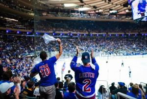 NYC: New York Rangers-match på Madison Square Garden
