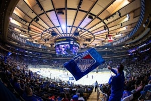 NYC: New York Rangers-match på Madison Square Garden
