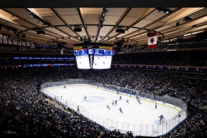NYC: New York Rangers-match på Madison Square Garden