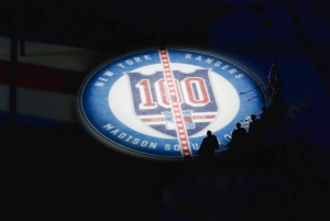 NYC: New York Rangers-match på Madison Square Garden