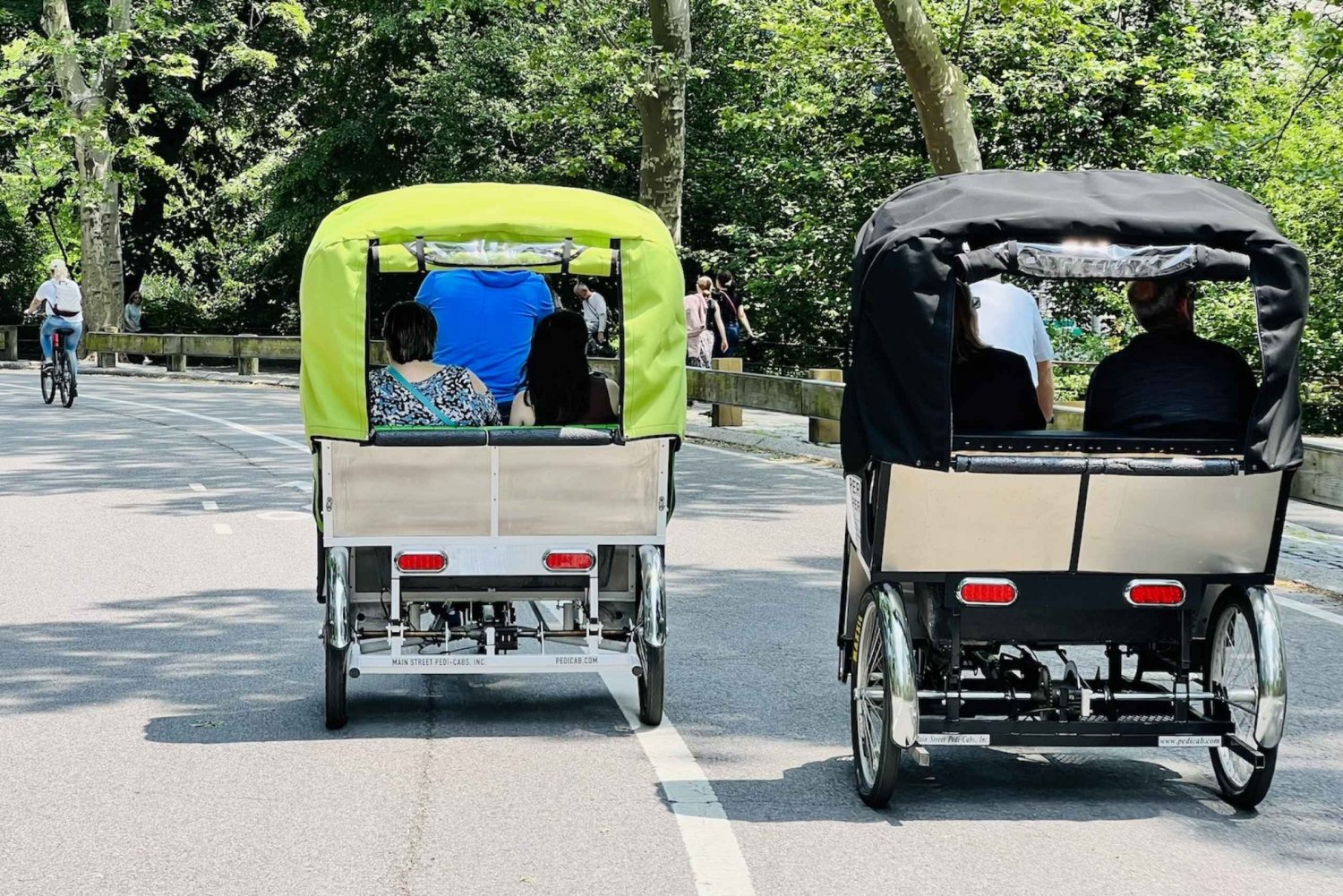 NYC: Central Park Pedicab Fahrt