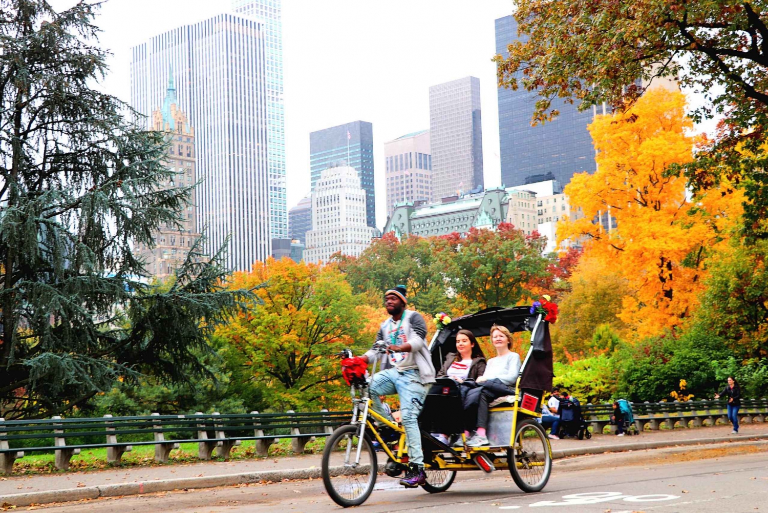 NYC Pedicab Tour: Central Park, Rockefeller, Times Square