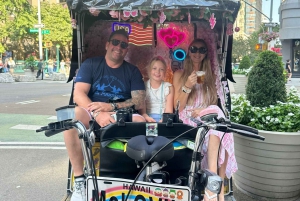 NYC Pedicab Tour: Rockefeller, Times Square.