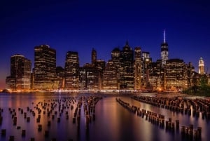 NYC: Prywatna nocna wycieczka samochodowa z odbiorem z hotelu