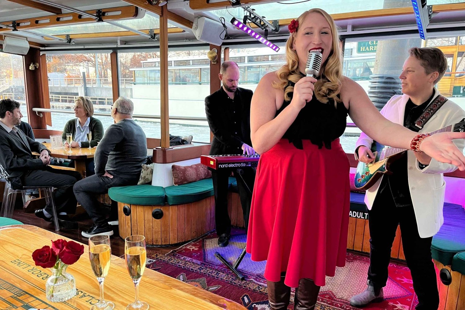 NYC: Romantic Serenade Jazz Cruise elävällä musiikilla