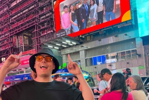 NYC: Se dig selv på en reklametavle på Times Square i 24 timer