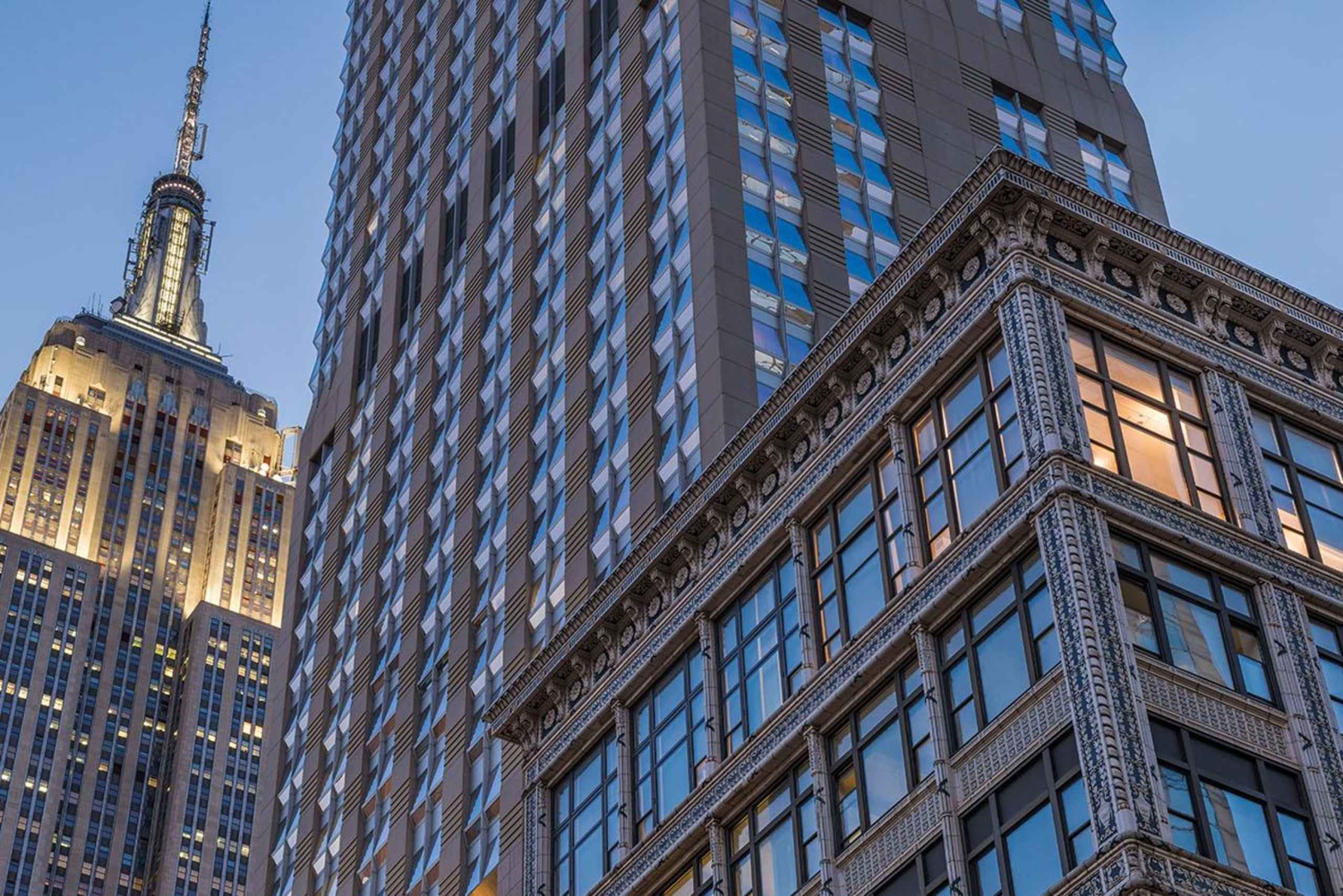 NYC: Skyline Night Tour on Double-Decker Bus