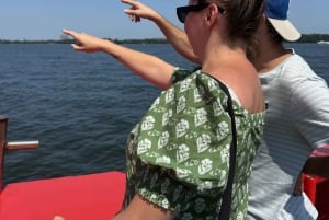 Croisière panoramique : la ligne d'horizon de New York et la Statue de la Liberté