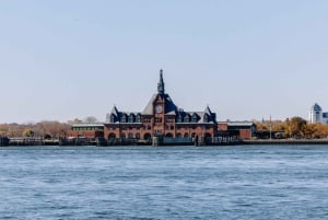 Croisière panoramique : la ligne d'horizon de New York et la Statue de la Liberté