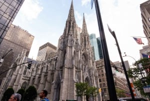 NYC : Visite à la cathédrale St Patrick & 3h de visite à pied de Manhattan