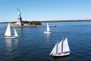 NYC: Vrijheidsbeeld dagtocht met bar aan boord