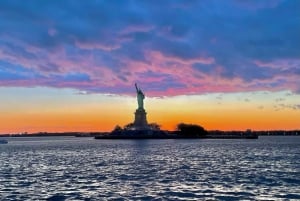 New York : croisière au coucher du soleil, musique et ambiance