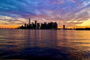 New York : croisière au coucher du soleil, musique et ambiance