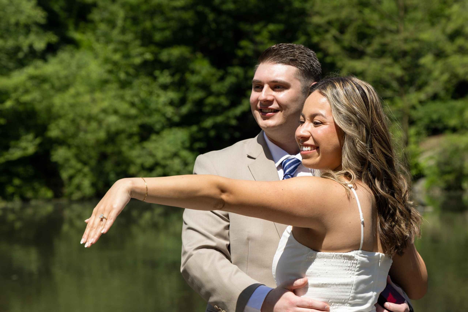 NYC: Sessão fotográfica de pedido de casamento surpresa — Capture o «sim» para sempre