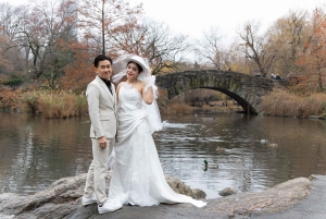 NYC: Sessão fotográfica de pedido de casamento surpresa — Capture o «sim» para sempre