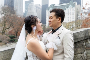 NYC: Sessão fotográfica de pedido de casamento surpresa — Capture o «sim» para sempre