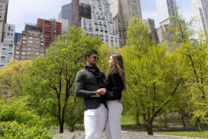 NYC: Sessão fotográfica de pedido de casamento surpresa — Capture o «sim» para sempre