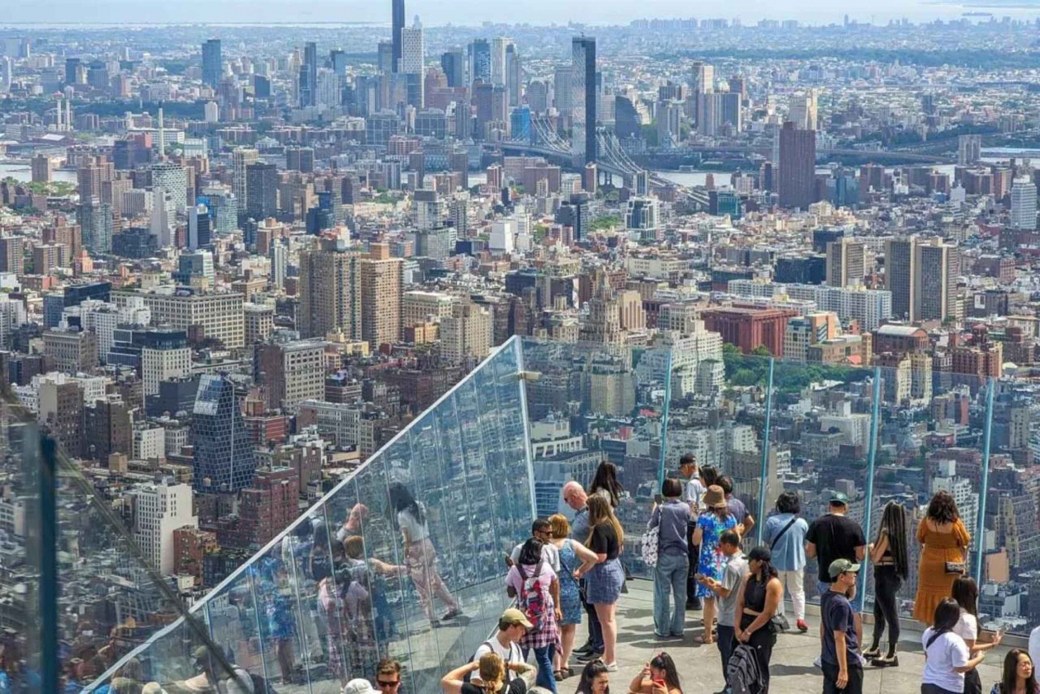 NYC: The Edge Observation Deck & 3 uur wandeltour door Manhattan