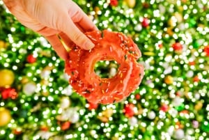 NYC Aventura navideña de donuts y chocolate caliente en Times Square