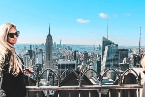 NYC: Top Of The Rock & 3 uur wandeltour door Manhattan
