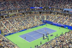 NYC: Otwarte Mistrzostwa USA w tenisie na stadionie Arthura Ashe'a
