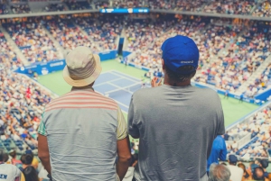 NYC: Campionato di tennis US Open allo stadio Arthur Ashe